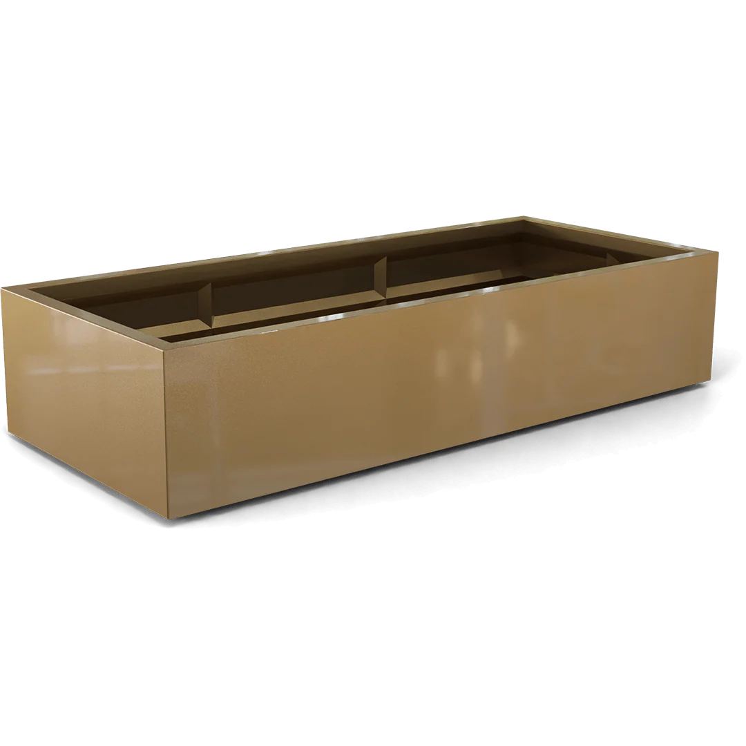 Selenge Extra Wide Large Rectangle Planter - Pro Insulation and Fence