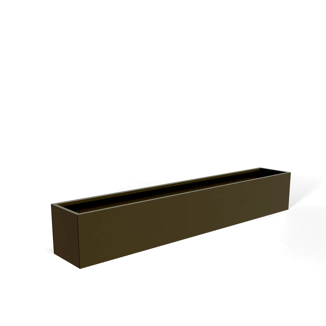 Monaco Narrow Rectangular Planter - Pro Insulation and Fence
