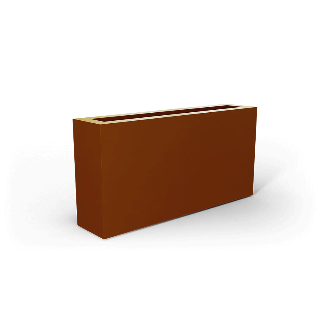 Camoux Narrow Rectangular Planter - Pro Insulation and Fence