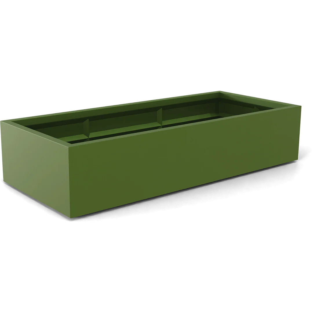 Selenge Extra Wide Large Rectangle Planter - Pro Insulation and Fence