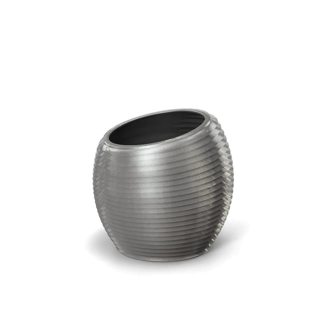Spiral Modern Globe Planter - Pro Insulation and Fence