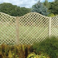 Diagonal Omega Trellis - Pro Insulation and Fence