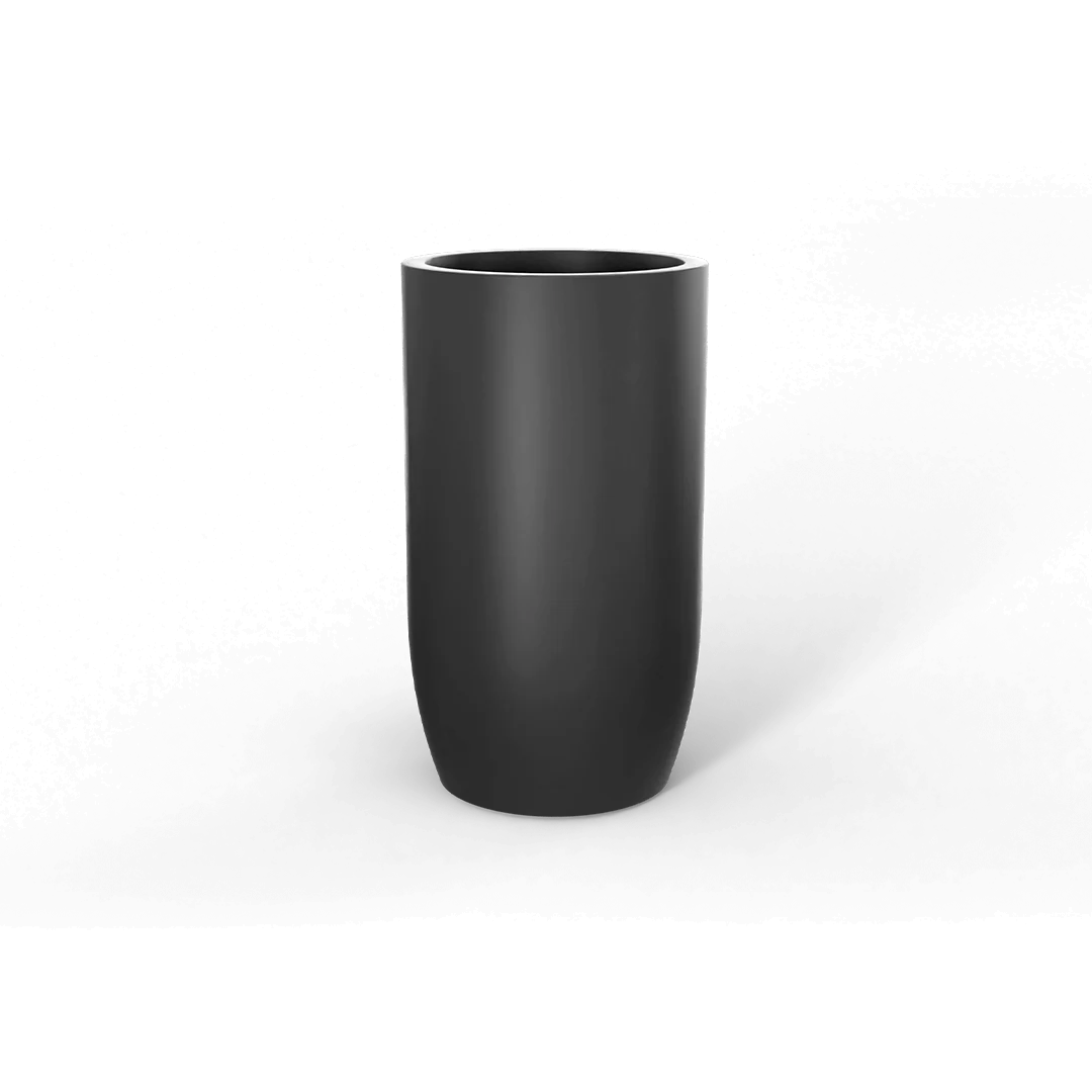 Lisbon Tall Round Tapered Planter - Pro Insulation and Fence