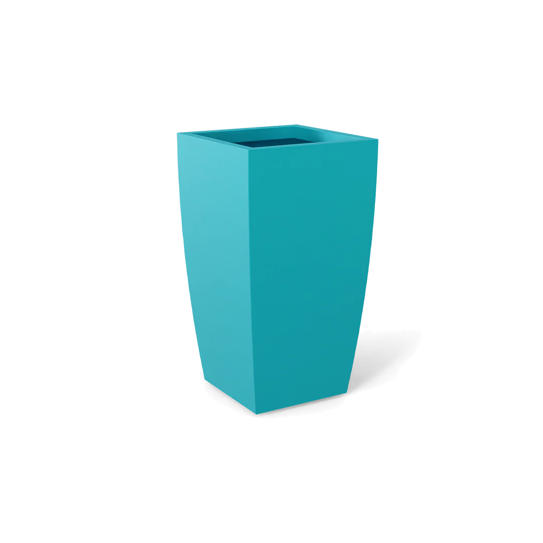Toulan Modern Tall Tapered Square Planter - Pro Insulation and Fence