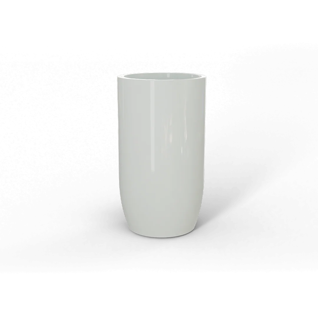 Lisbon Tall Round Tapered Planter - Pro Insulation and Fence