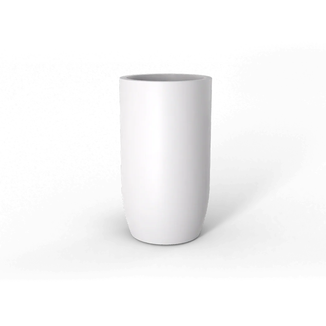 Lisbon Tall Round Tapered Planter - Pro Insulation and Fence