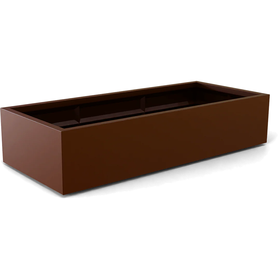 Selenge Extra Wide Large Rectangle Planter - Pro Insulation and Fence