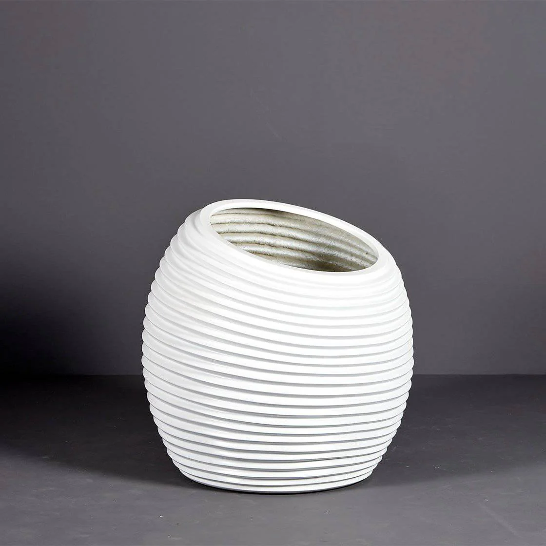 Spiral Modern Globe Planter - Pro Insulation and Fence