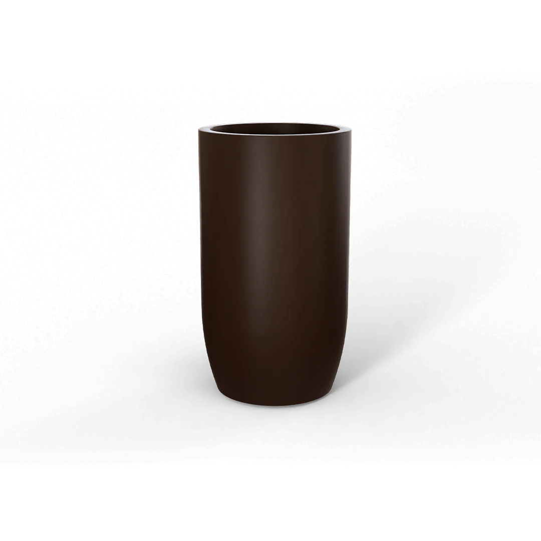 Lisbon Tall Round Tapered Planter - Pro Insulation and Fence