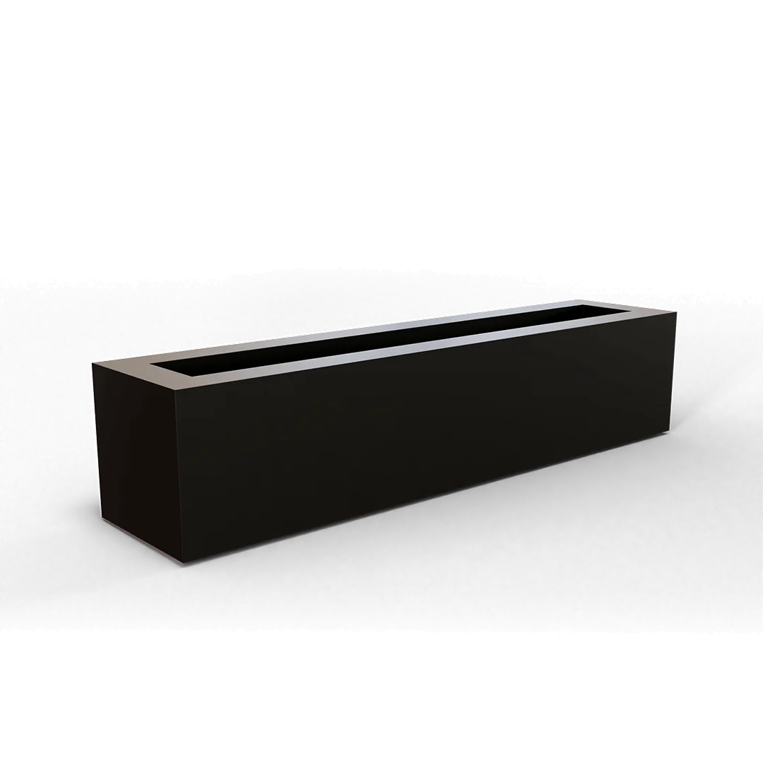 Salon Narrow Low Rectangular Planter - Pro Insulation and Fence