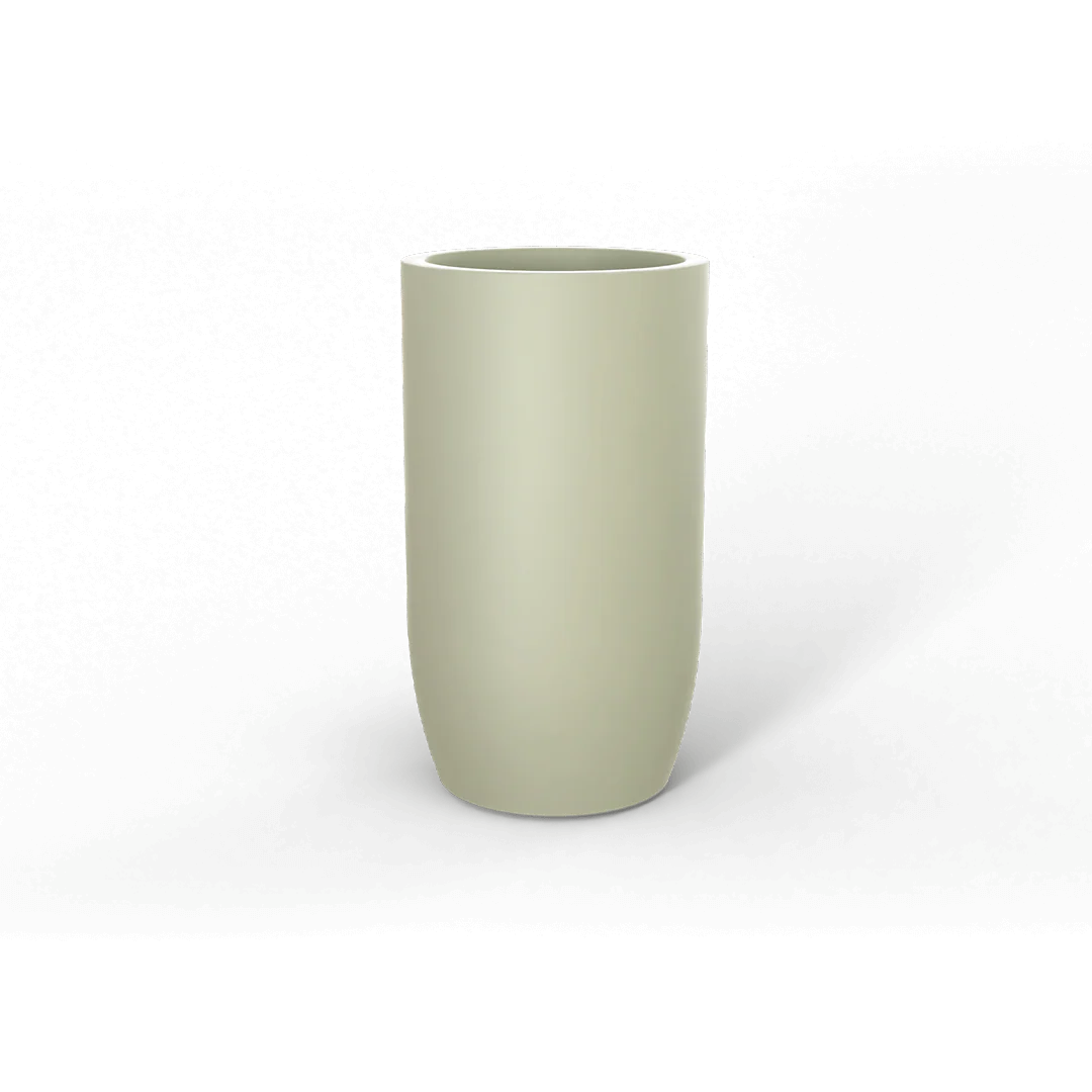 Lisbon Tall Round Tapered Planter - Pro Insulation and Fence