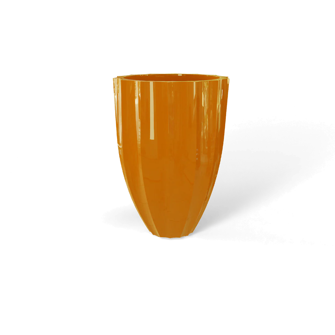 Alicante Fluted Round Planter - Pro Insulation and Fence