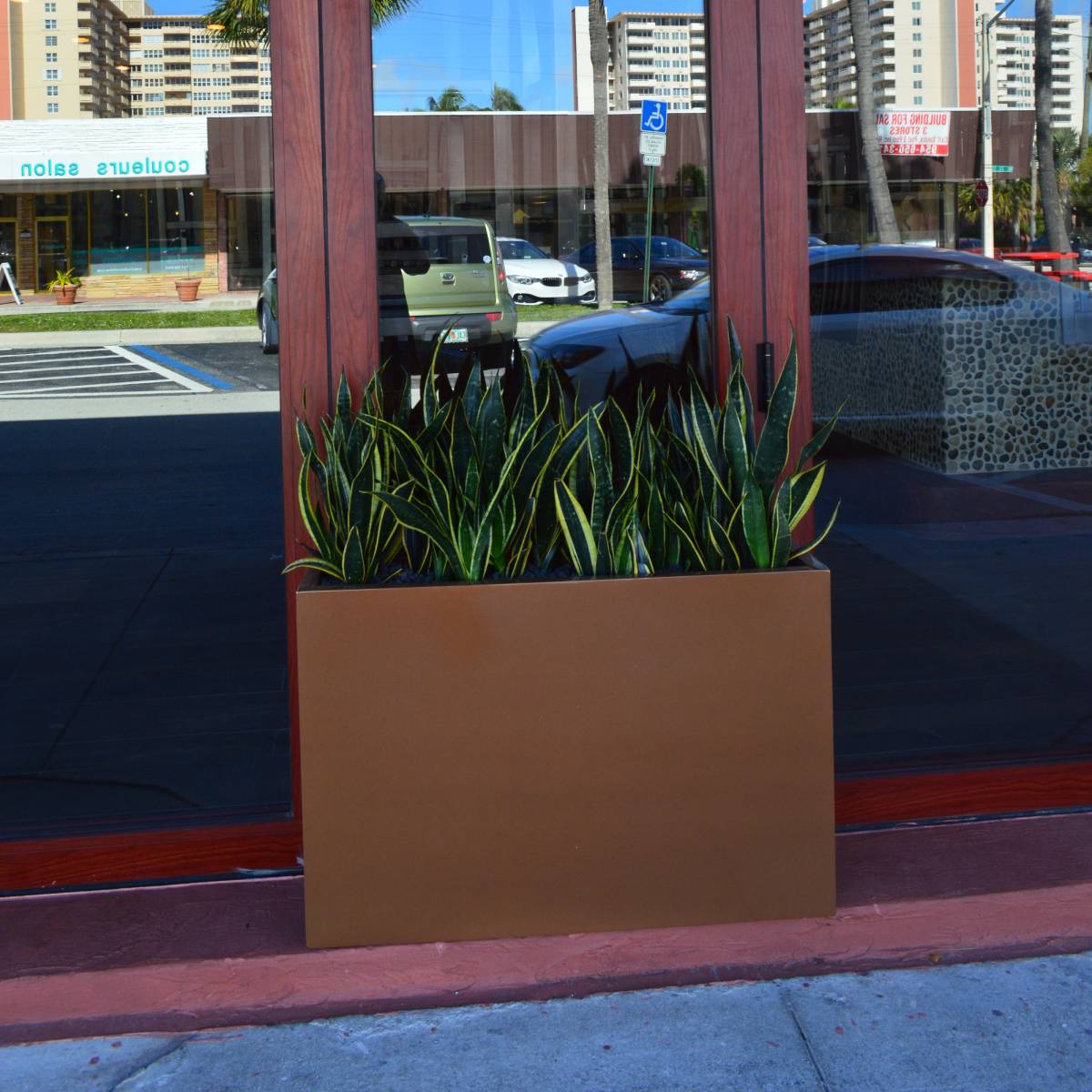 Milano Narrow Rectangular Planter - Pro Insulation and Fence